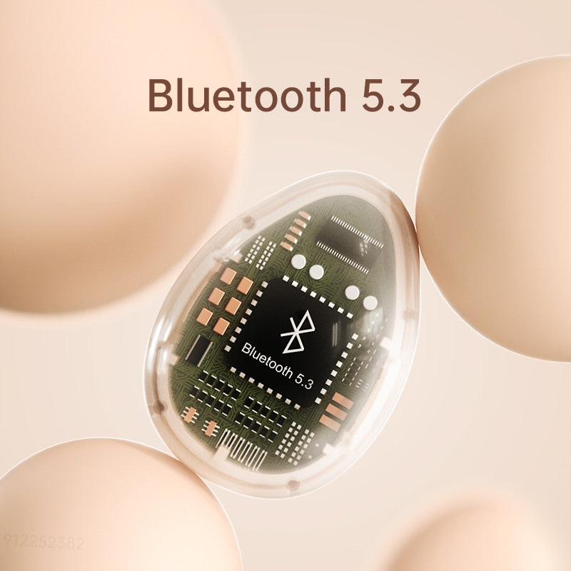 Trådløse Bluetooth-øretelefoner TWS In-Ear usynlig, Støyreduksjon, Bluetooth 5.3. God for å sove.